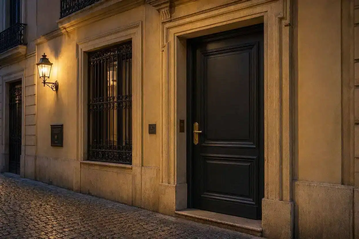 Cerrajero profesional en el barrio de Chamartín Madrid atendiendo servicio urgente de apertura de puerta